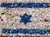 בי"ס ויתקין טבע: דגל ישראל מצעצועים ממוחזרים
