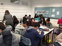 מרכז למידה POP-UP בתיכון מקיף ז' רביבים