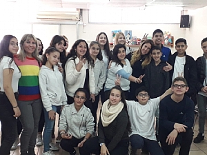 התנדבות תלמידי מרכז הצלח"ה חט"ב רבין